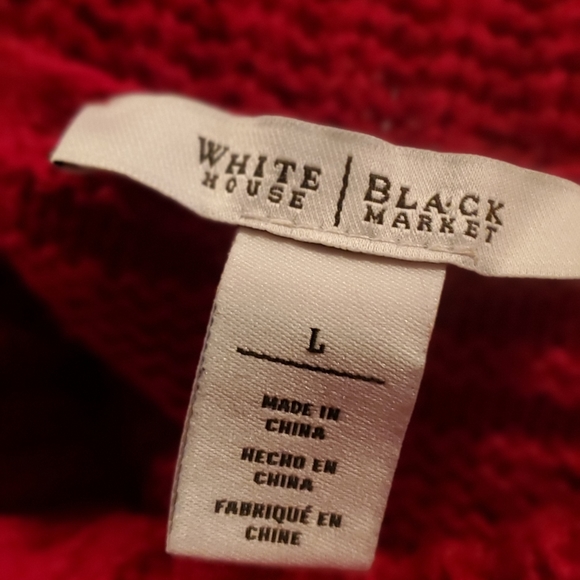 White House Black Market Cowl Neck Tunic - Picture 3 of 3